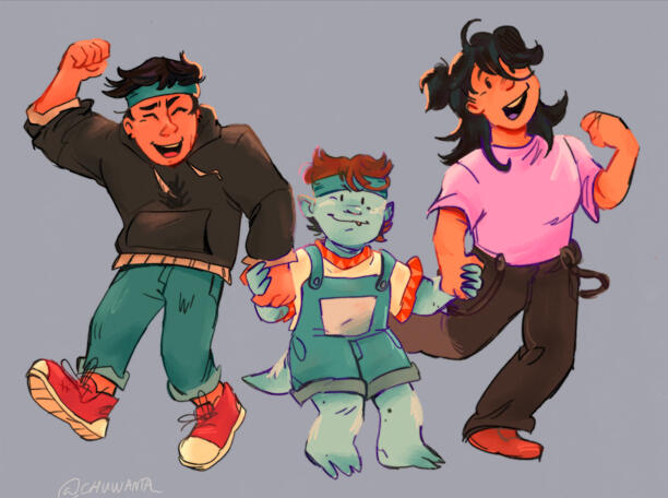 Fanart, Qsmp personagem e streamers