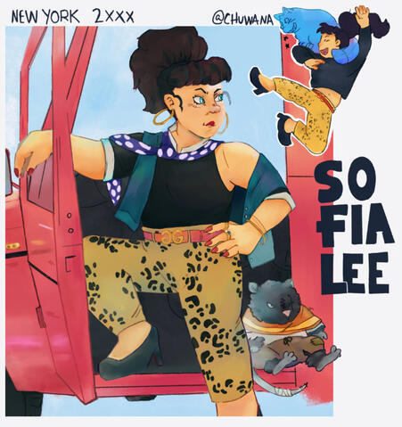 Fanart, Sofia Lee - The Unsleeping City Fanart, Sofia Lee - The Unsleeping City