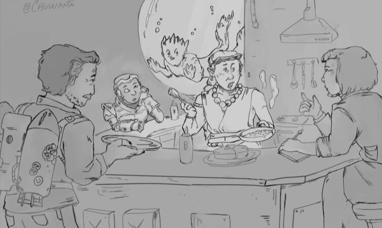 Fanart, A Startruck Odyssey - D20