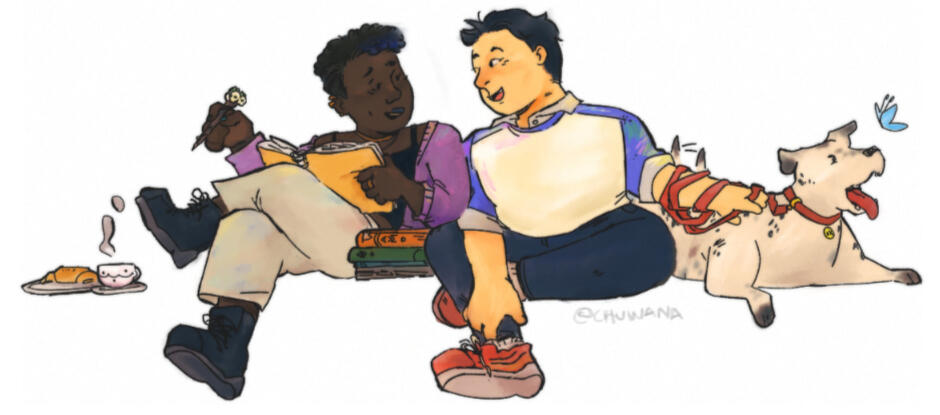 Fanart, Esther & Rick Fanart, Esther & Rick